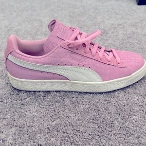 Puma Suede Pink Sneakers